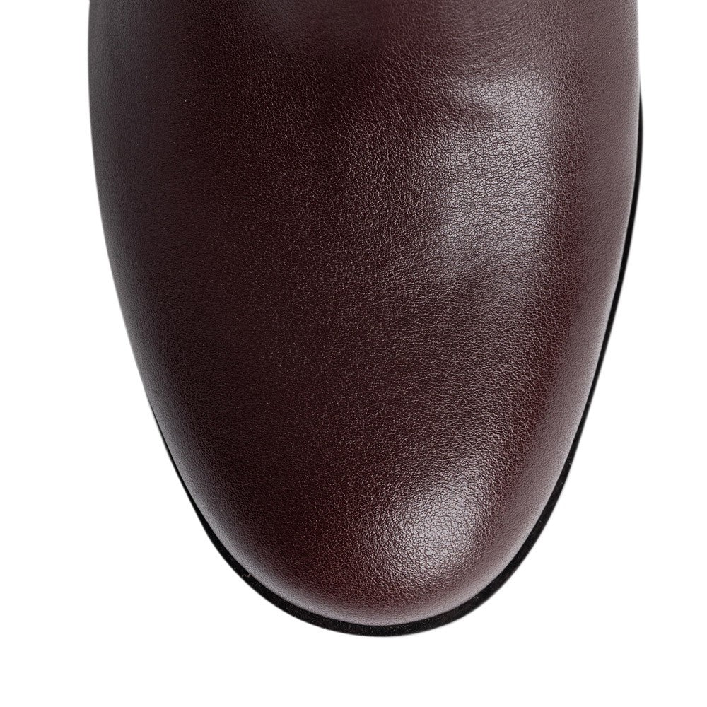 Botine dama Guban model 3647 nappa  bordo