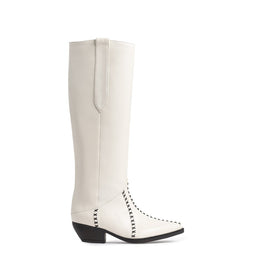 Ciocate dama Guban model 3651 piele nappa crem