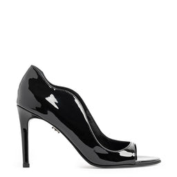 Pantofi decupati dama Guban model 1464 lac negru