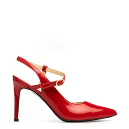 Pantofi dama Guban model 1493 lac rosu