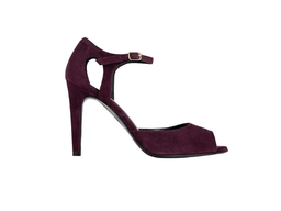 Pantofi 1223 Velur Visiniu