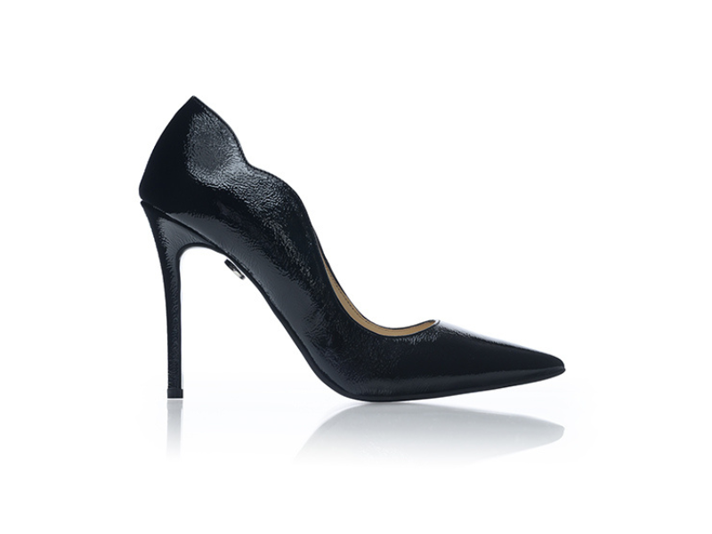 Pantofi 1250 Naplac Negru