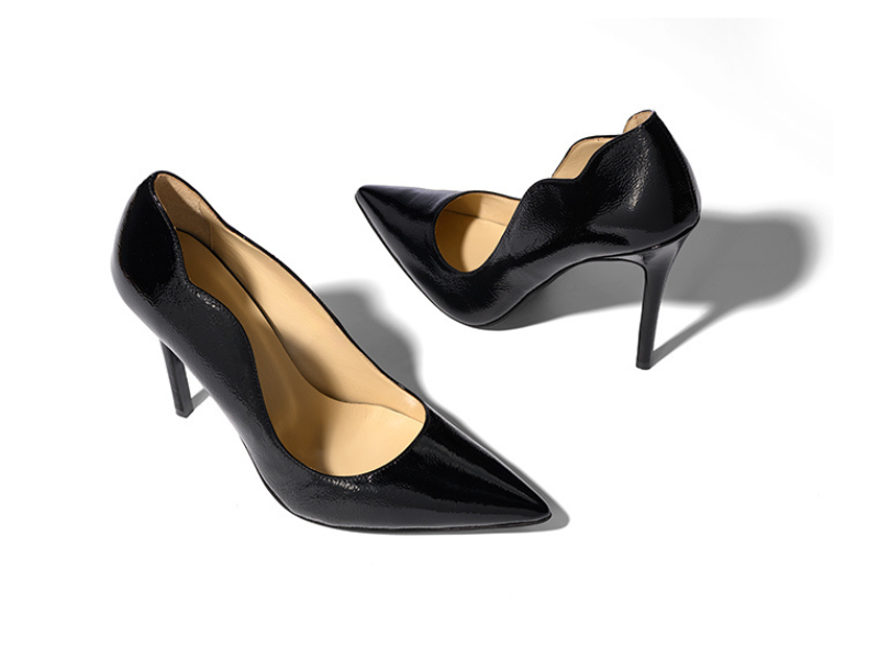Pantofi 1250 Naplac Negru