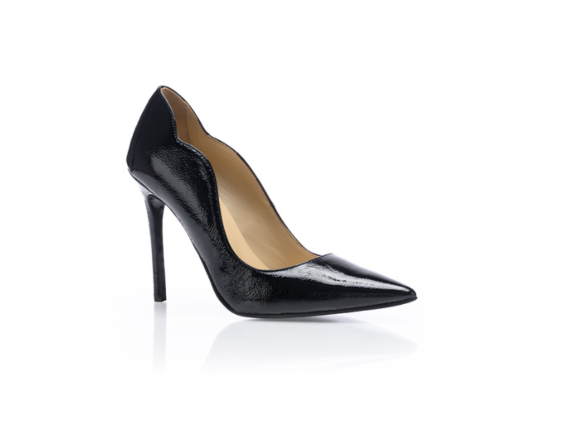 Pantofi 1250 Naplac Negru