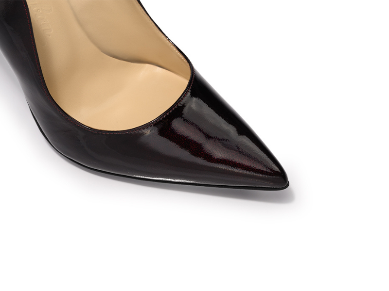 Pantofi 1250 Naplac Bordo