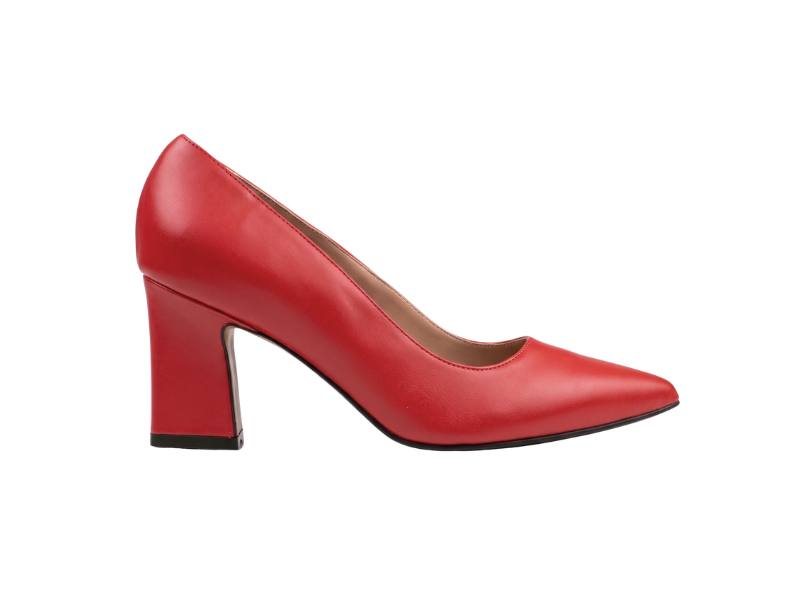 Pantofi 1352 Nappa Rosu