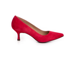 Pantofi 1414 Velur Magenta