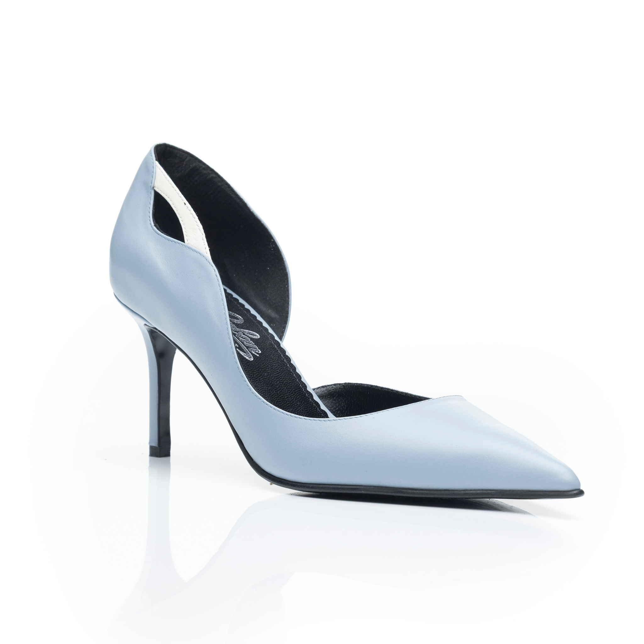 Pantofi 1507 Nappa Sky Crem