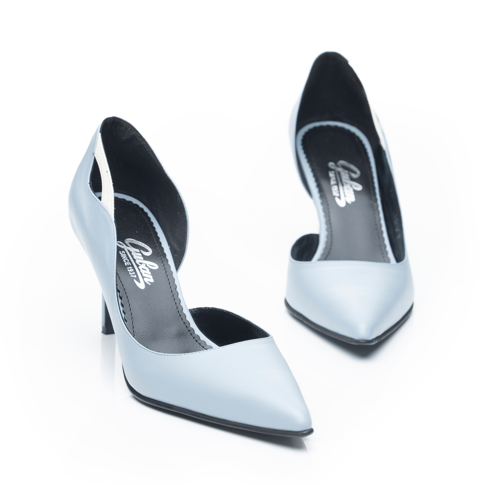 Pantofi 1507 Nappa Sky Crem