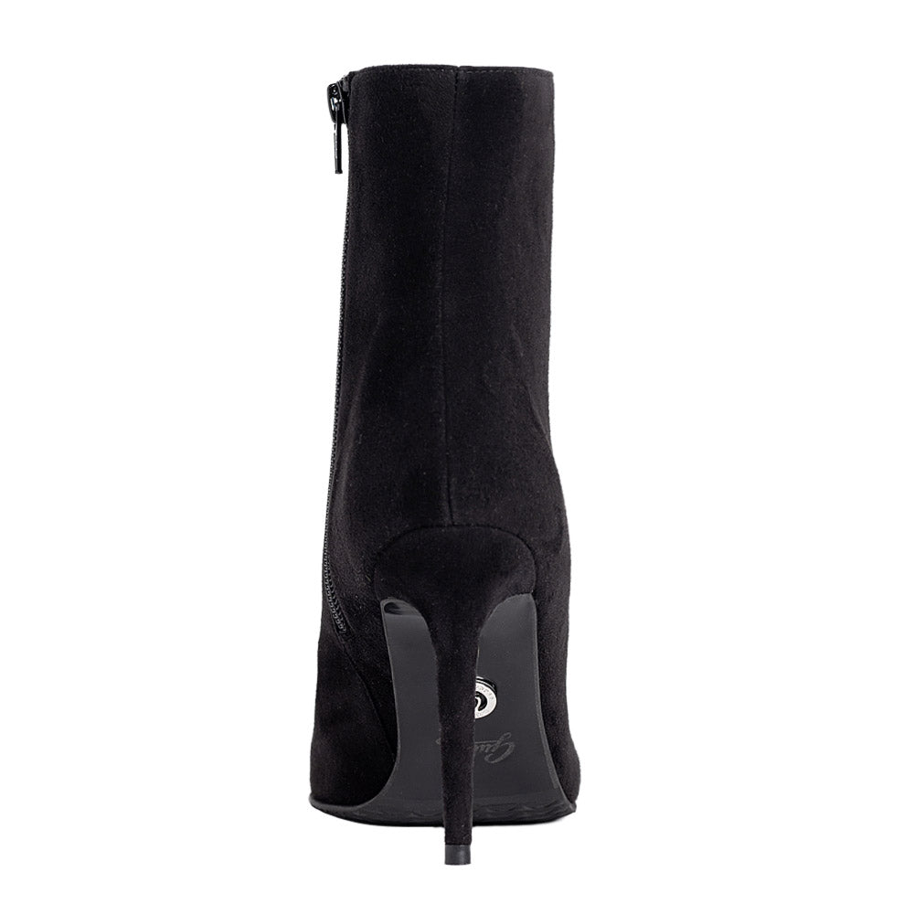 Botine dama Guban model 1525 velur negru