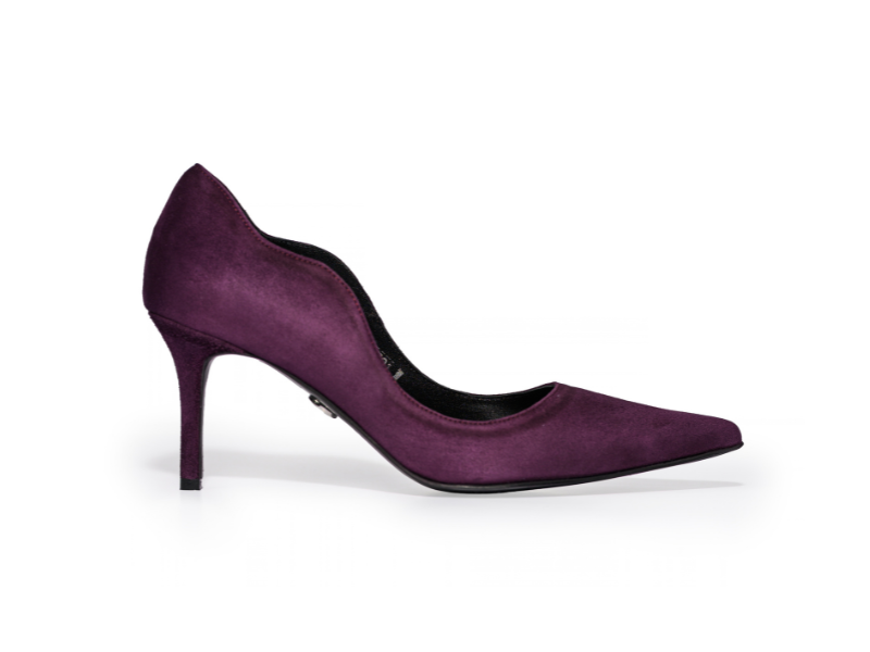 Pantofi 1531 Velur Violet