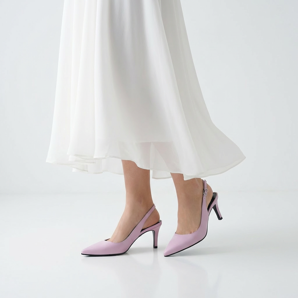 Pantofi 1568 Nappa Roz