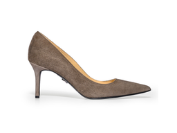 Pantofi 1570 Velur Tabac