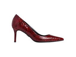 Pantofi 1570 Nappa Animal Print Rosu