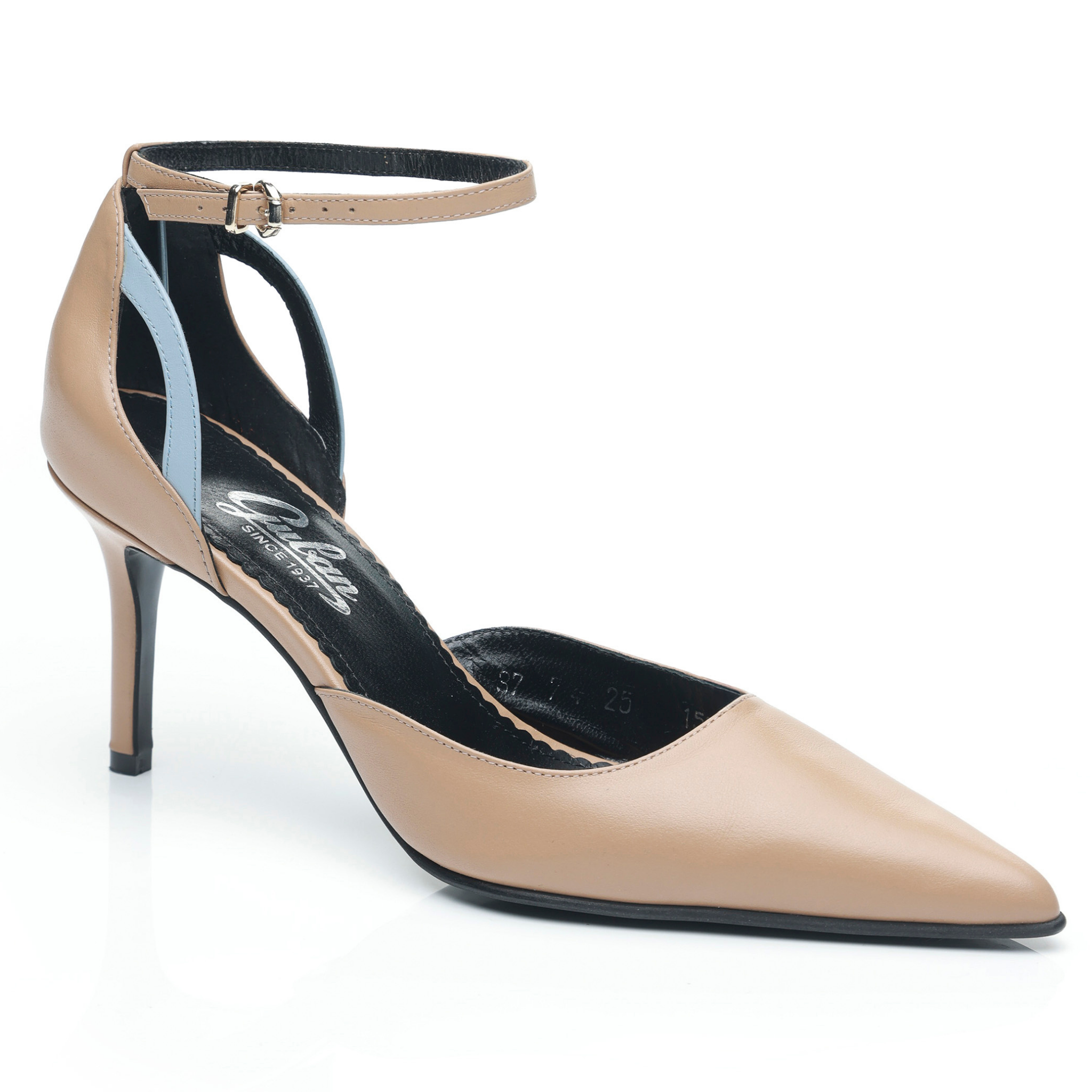 Pantofi 1574 Nappa Capuccino Sky