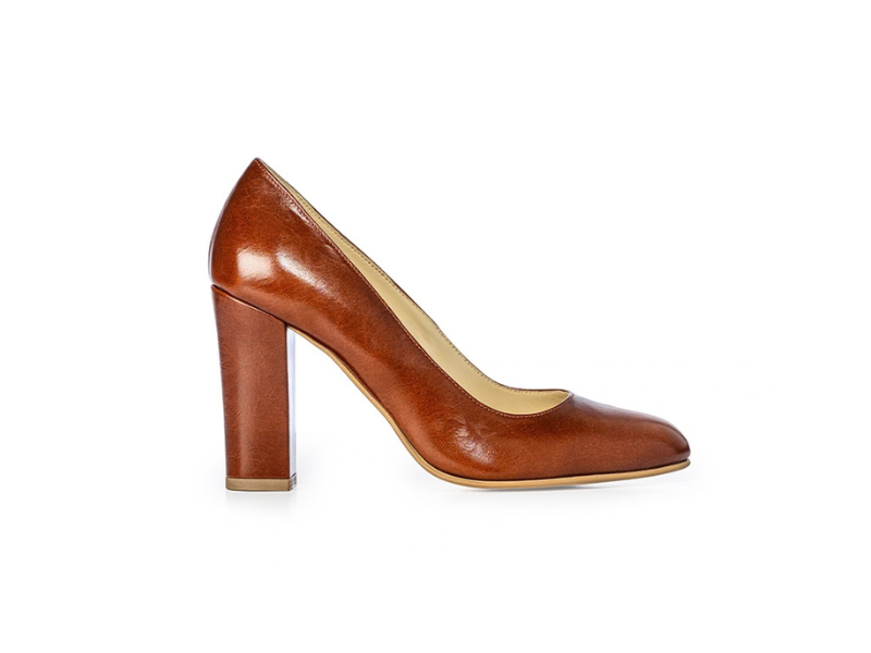 Pantofi 3477 Naplac Coniac