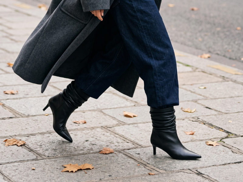 Botine 1583 Nappa Negru