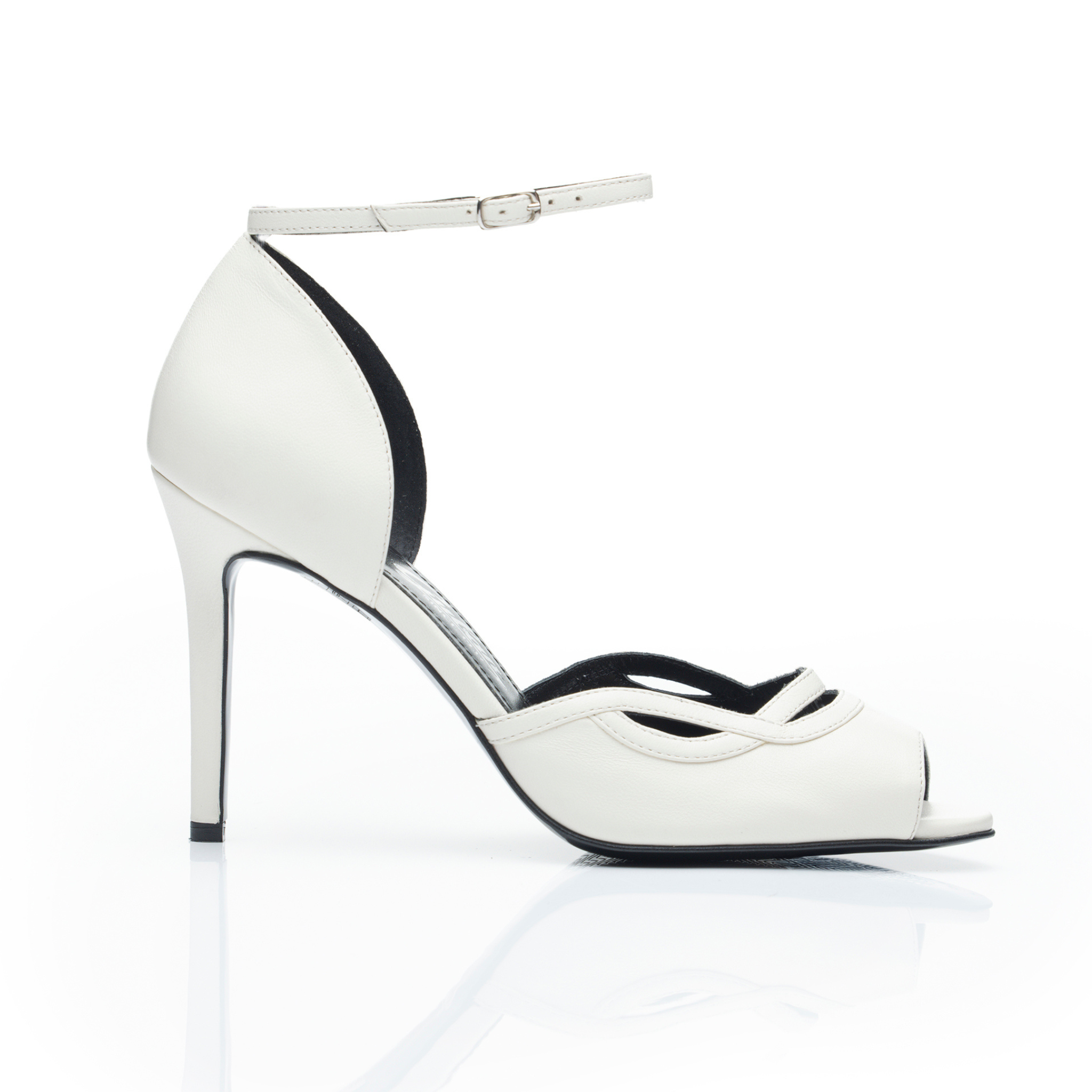 Pantofi 1587 Nappa Crem