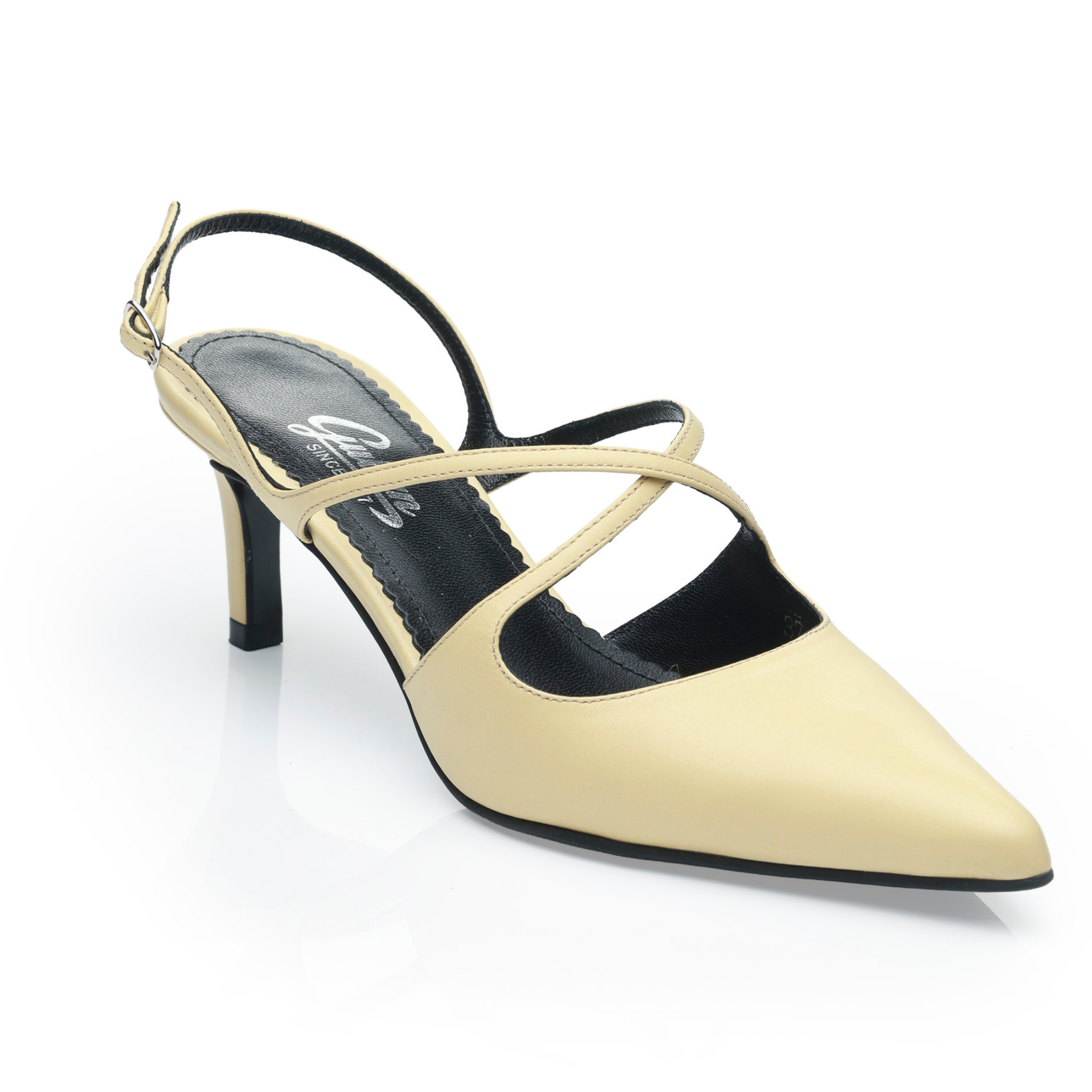 Pantofi 1590 Nappa Galben