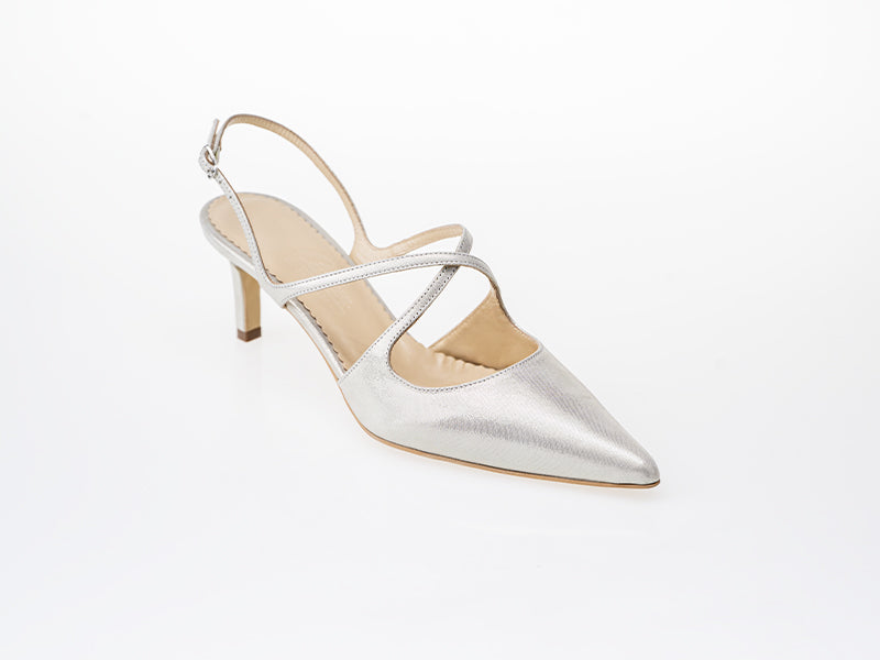 Pantofi 1590 Nappa Silver