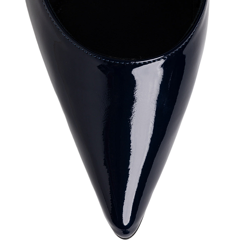 Pantofi 1591 Lac Bleumarin