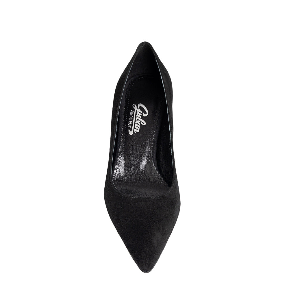 Pantofi 1591 Velur Negru