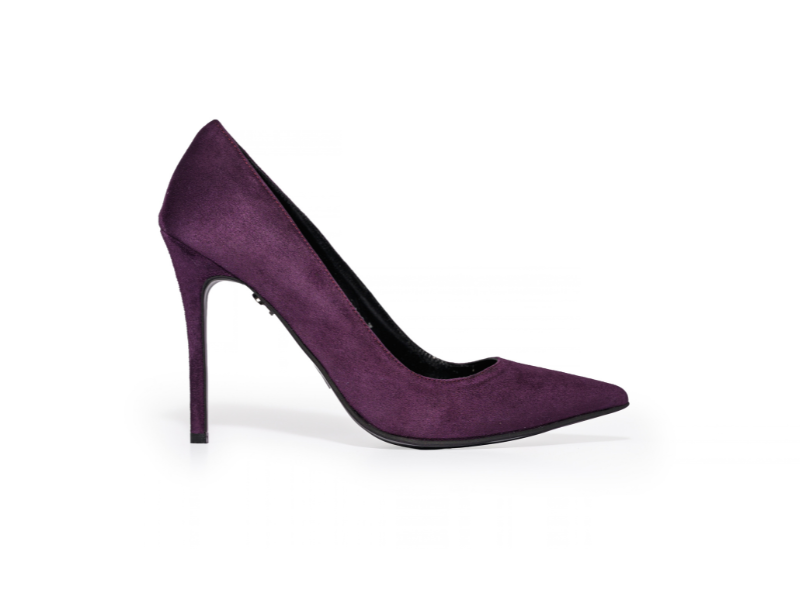 Pantofi 1606 Velur Violet