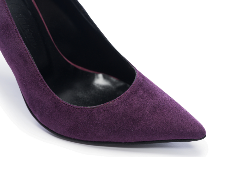 Pantofi 1606 Velur Violet