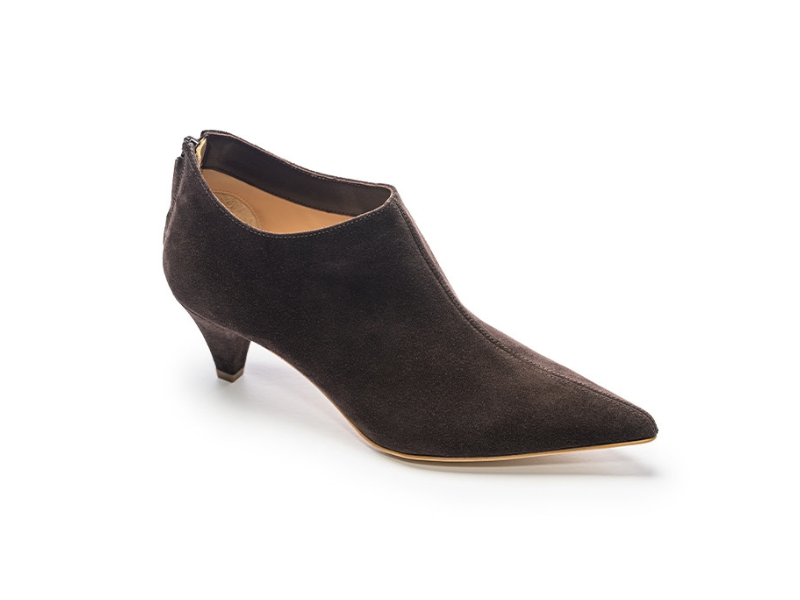 Botine 1610 Velur Maro