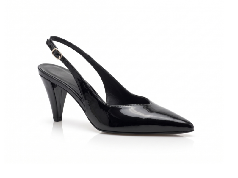 Pantofi 1615 Lac Negru