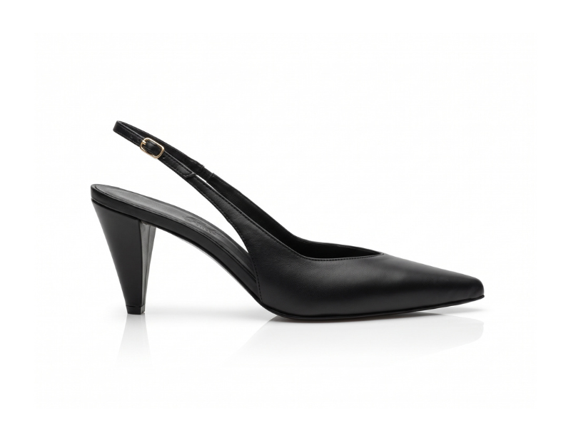 Pantofi 1615 Nappa Negru