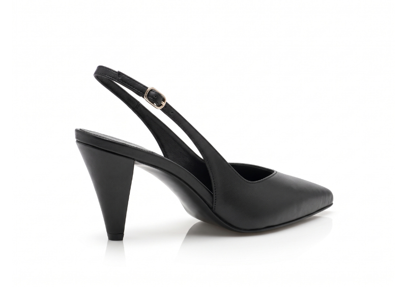 Pantofi 1615 Nappa Negru
