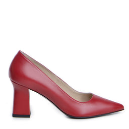 Pantofi dama Guban 1362 nappa rosu