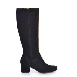 Cizme dama Guban 3573 velur negru