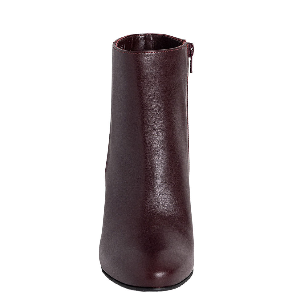 Botine dama Guban model 3491 nappa bordo