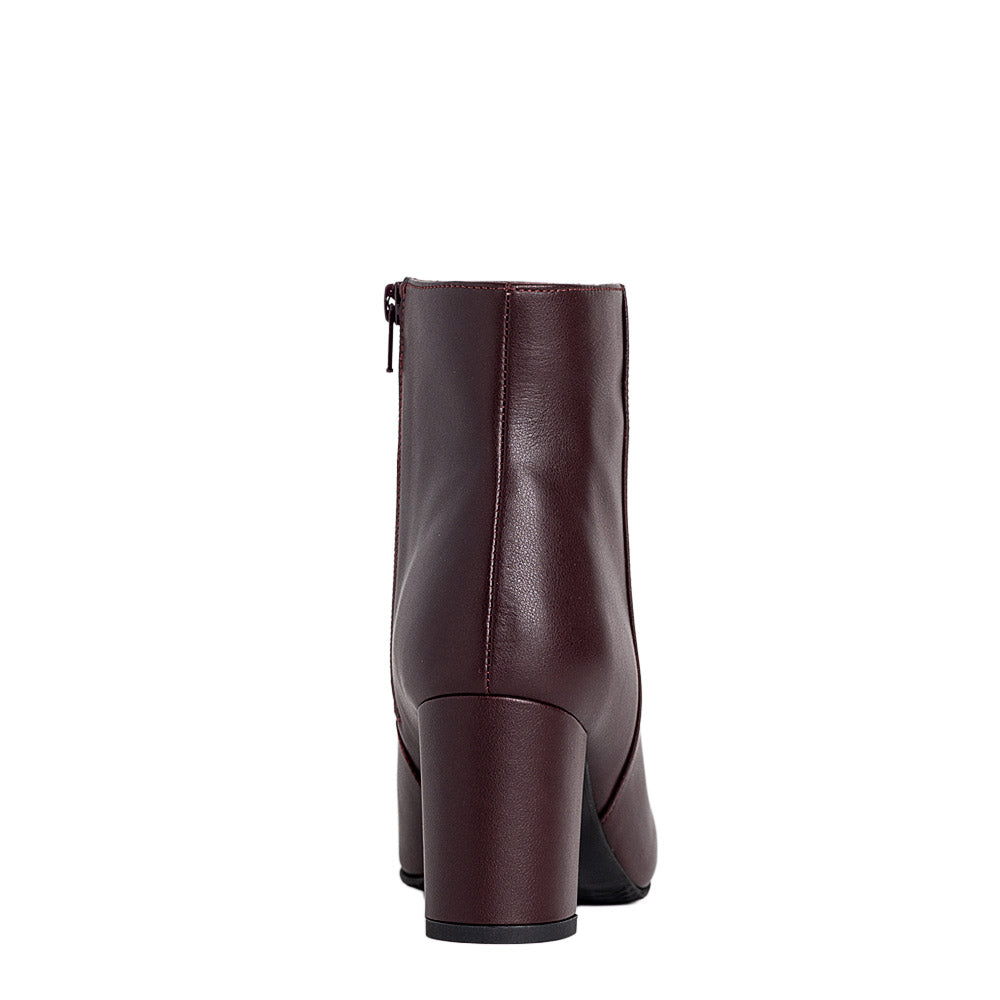 Botine dama Guban model 3491 nappa bordo