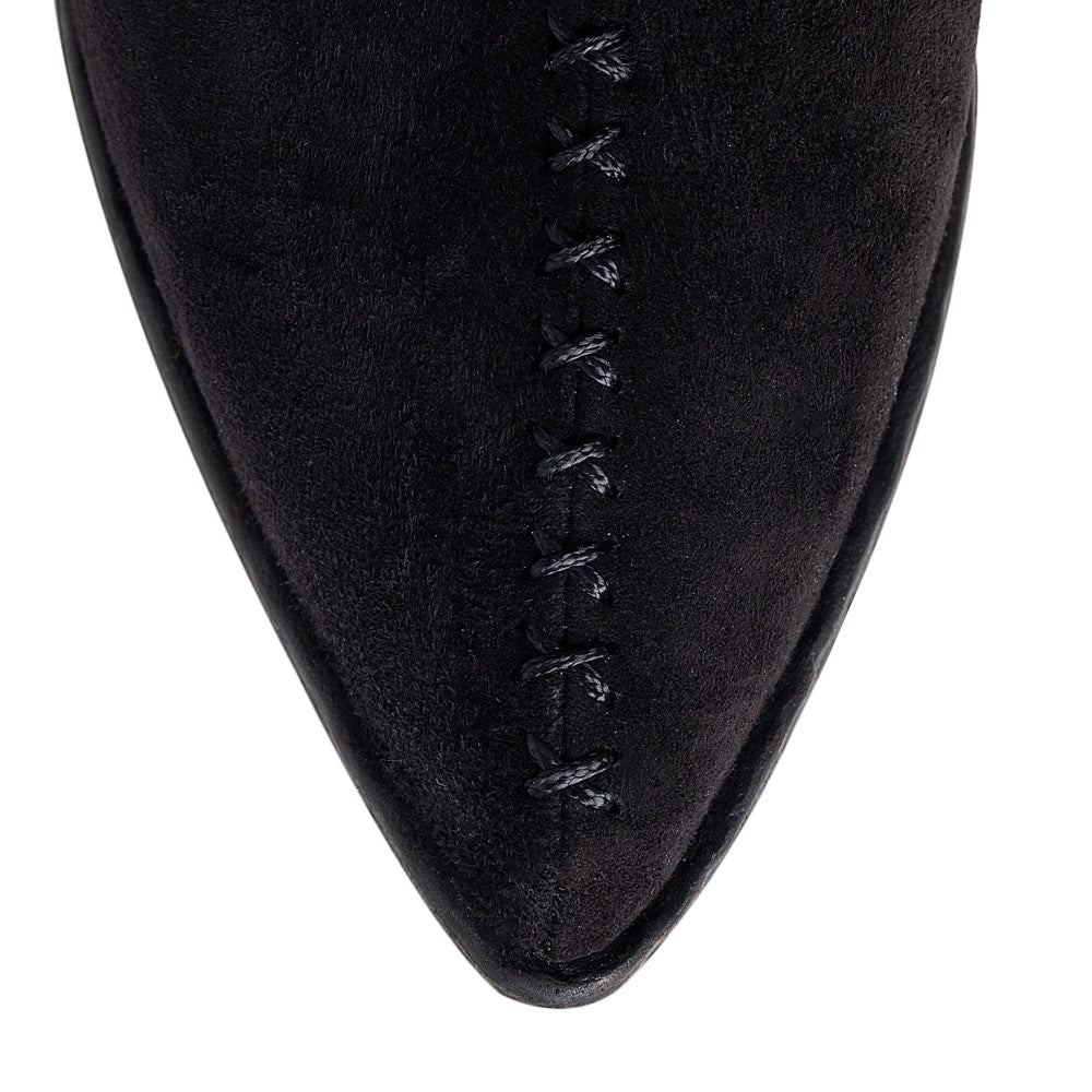 Ciocate dama Guban model 3651 piele velur negru