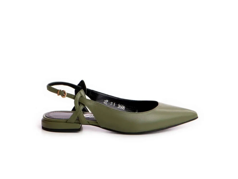 Balerini 3666 Nappa Kaki
