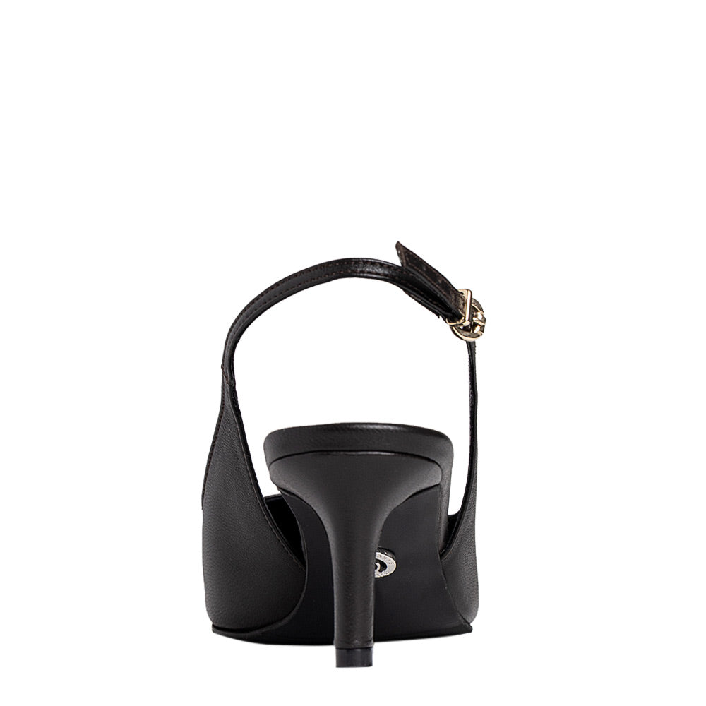 Pantofi dama Guban model 3672 nappa negru