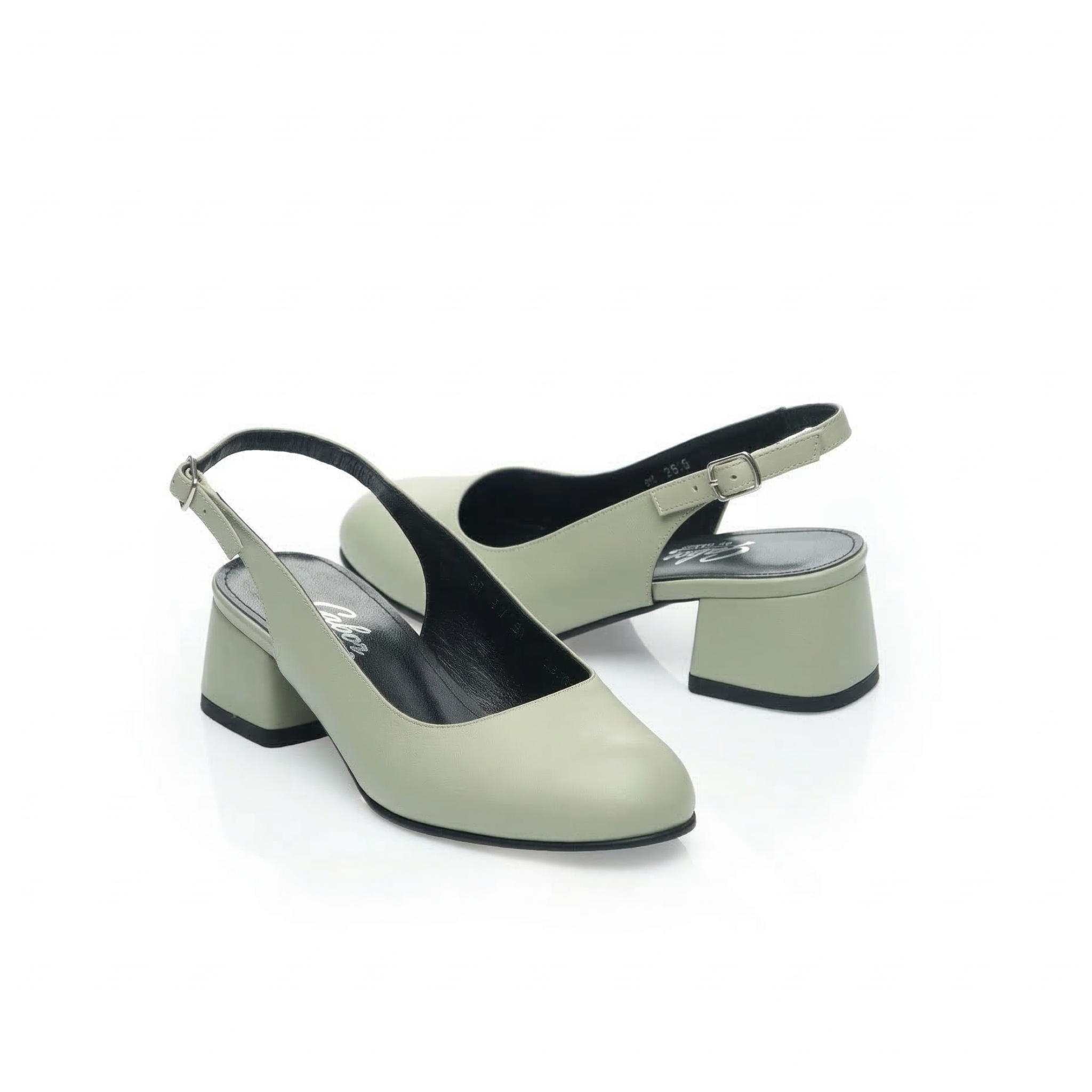 Pantofi 3673 Nappa Eucalipt