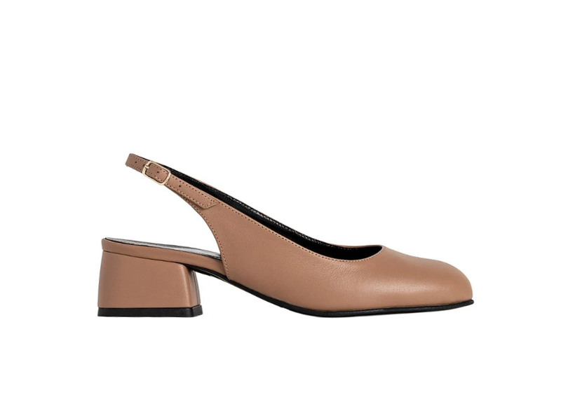 Pantofi 3673 Nappa Mocha Mouse