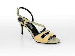 Sandale 3684 Nappa Galben & Eucalipt