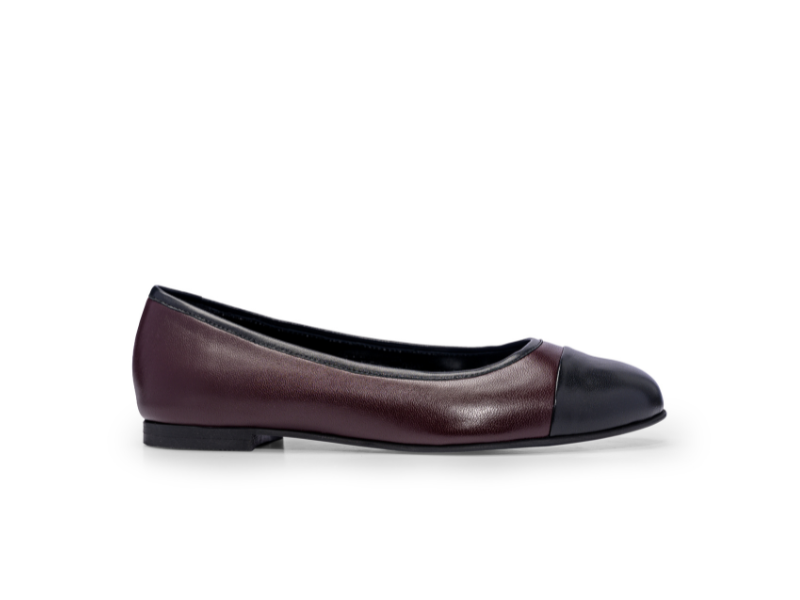 Balerini 3699 Nappa Bordo & Negru