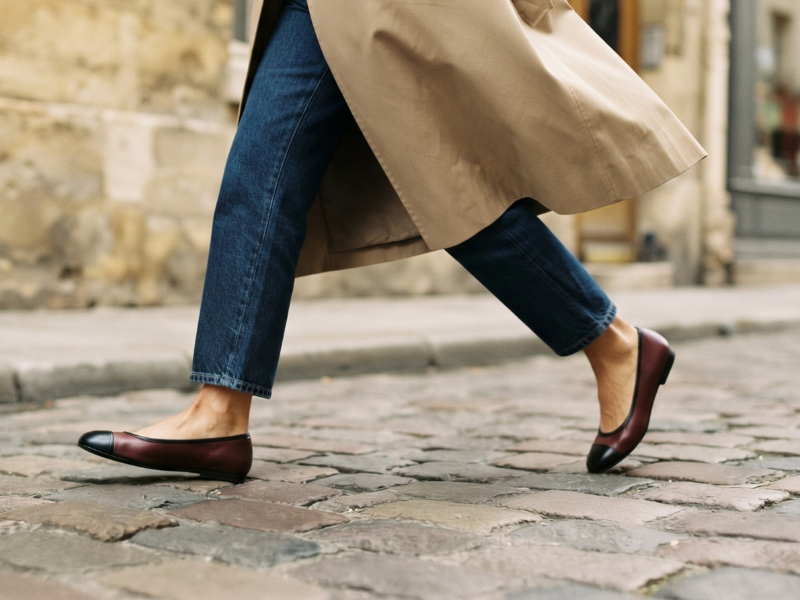 Balerini 3699 Nappa Bordo & Negru