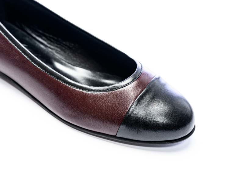 Balerini 3699 Nappa Bordo & Negru
