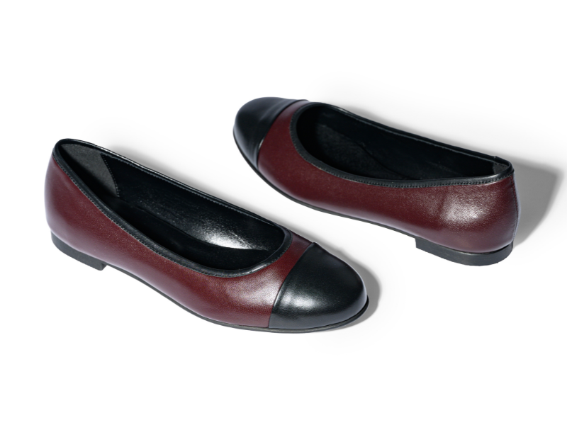 Balerini 3699 Nappa Bordo & Negru