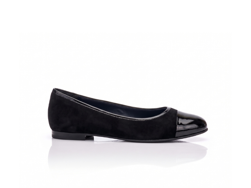 Balerini 3699 Velur & Naplac Negru