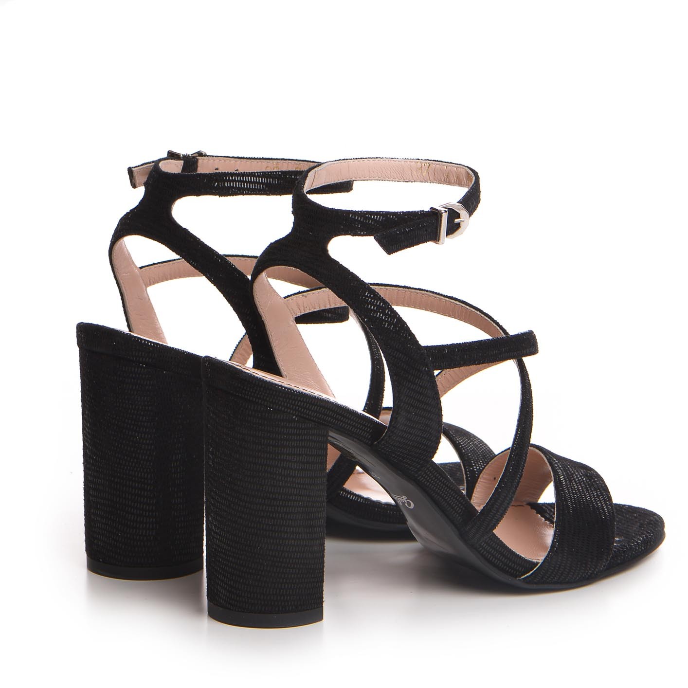 Sandale dama Guban model 3603 fish negru