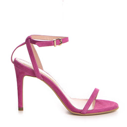 Sandale dama Guban model 1380 velur fuxia