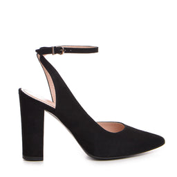 Pantofi dama Guban model 1387 velur negru